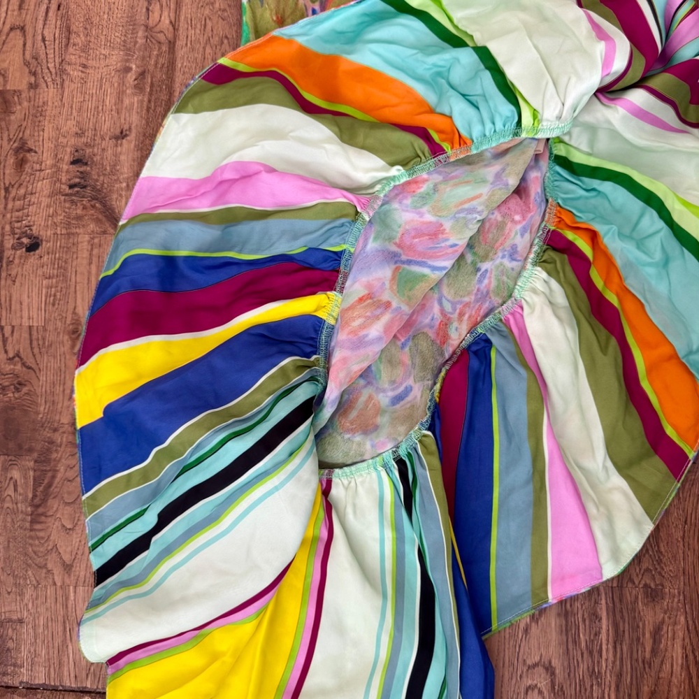 NWT Anthropologie Hope For Flowers by Tracey Reese Asymmetrical Skirt Size XS I - Picture 9 of 11